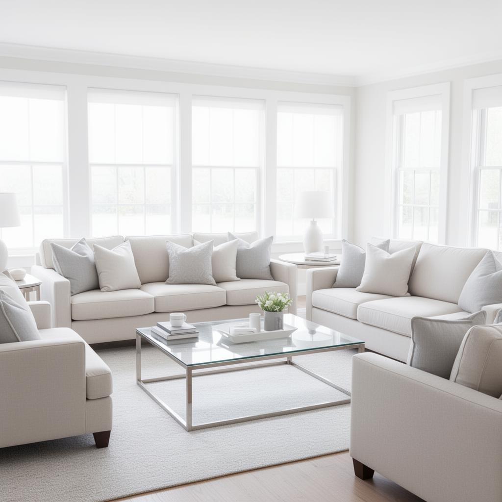 Living room refresh after cleaning